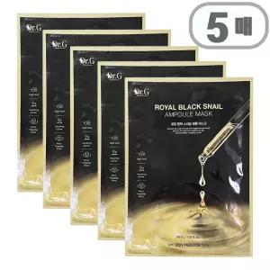 닥터지 로얄 블랙스네일 블랙 마스크 30g 5매