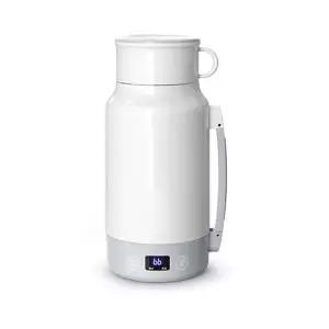 usb 텀블러 보온 소형 보온병 1000ml 가열 충전 물병 자동차 여행용 무선 휴대용