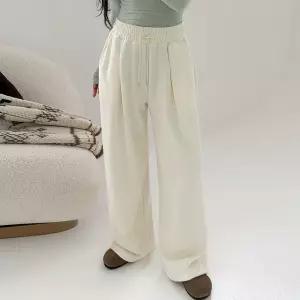 [에이와비] [140.150ver] #AWABMADE:_밍크핀턱밴딩팬츠 -키작녀/기장선택/4color