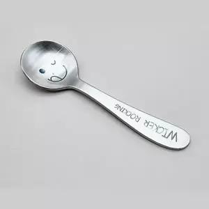 유아용 미니 스푼 11.7cm 디저트 숟가락 푸딩 수저 커트러리 아기 티스푼