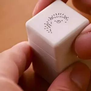 동물 미니 고양이 시바견 귀여운 스탬프 고슴도치