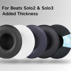 [호환품]Beats Solo 2 3 무선 헤드셋용   커버 교체용 이어 패드 쿠션 이어버드