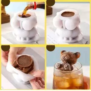 얼음틀 얼음트레이 실리콘 아이스몰드 곰돌이 소 (WFK6KK4)