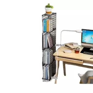 좁은 틈새 책꽂이 블랙 좁은공간 책장 20CM 2칸 활용