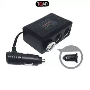 차량용 시가잭 멀티 소켓 3구 자동차 시거잭 충전기