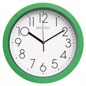 GB4104 무소음 모던 그린 라운드 벽시계 28cm 한국 무소음 벽시계 양면시계 인테리어소품 집들이선물