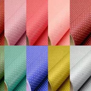 현이몰 땡땡이 종이 롤포장지 선물포장 포장지 9칼라 만들기재료 학습교재 문구 선물포장용품 우산 쇼핑백