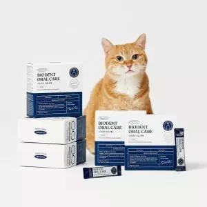 프로젝트21 고양이 구강 영양제 입냄새 치석 잇몸 염증 오랄케어 구내염 30포, 1개