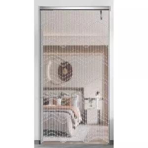 구슬 커튼 비즈발 중국집 현관 구슬발 장식 크리스탈 비즈커튼