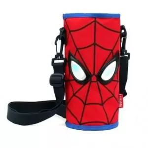 (사이즈-색상 S-레드)스파이더맨 텀블러 가방 보냉 백 물병 파우치 레드