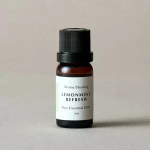 소소코 상쾌 활력이 돋는 민트 시트러스 향 자연 100% 아로마블랜딩 에센셜 레몬 민트 리프레시 10ml