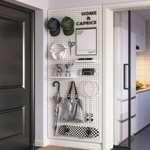 타공판 책꽂이 타공보드 낮은책장 사무실 책상위 공부방 50x100 60x38cm 4단