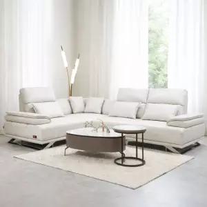 오너스가구 가죽 슬라이드 전동 소파6인 좌형