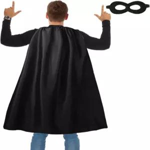 다지아하오 성인 슈퍼히어로 망토와 가면 - 할로윈 뱀파이어 망토 코스프레 코스튬 파티