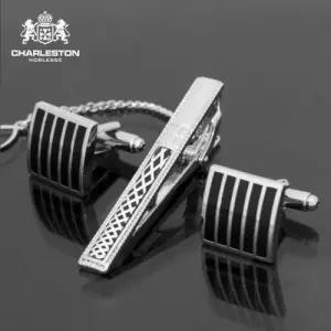 찰스턴 커프스버튼 넥타이핀세트 정장 셔츠 단추 W822823