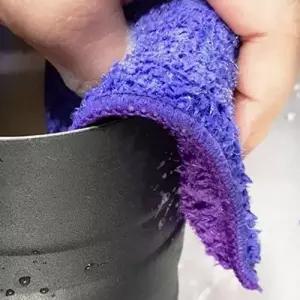 주방용 극세사 수세미 한방에 기름때 제거 W374F49