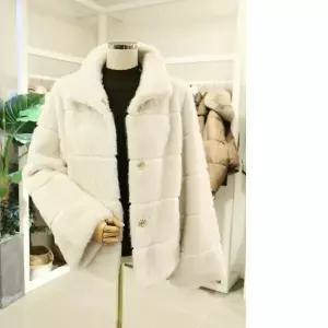 오픈클로젯 DO25CCT499AA 가로라인밍크자켓