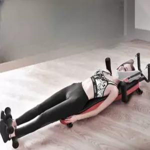 척추측만스트레칭기 거꾸리운동 거북목 허리교정 수평기