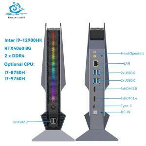 게이밍 미니 PC 인텔 i9-12900H 엔비디아 RTX4060 지원 WIN10 리눅스 2xDDR4 6xUSB 1xHDMI 타입-C 와이파이