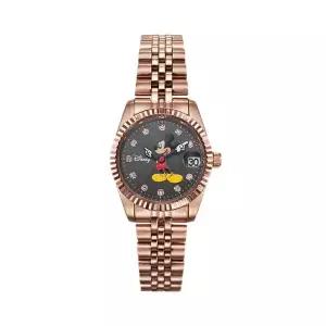 [신세계라이브쇼핑]디즈니 D10231RGB 미키마우스 큐빅 여성 메탈 손목시계