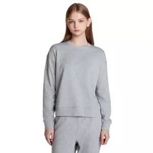 테슬라 여성 기모 플리스 맨투맨 스웨트셔츠 TM-XKL22