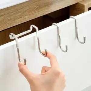 서랍형 벽선반 더블 후크 수납정리 선반 다용도 벽걸이 수납행거 (WFKI354)