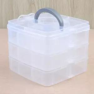 휴대용 3단 다용도 멀티박스 소형