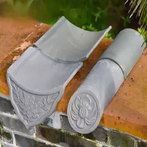 기와장 지붕 한옥 처마 전통기와 장식 카페 옛날 지붕자재 판넬 기왓장 조립식 전통