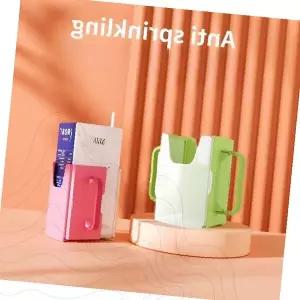 팩음료홀더 두유케이스 우유홀더 손잡이 음료보조컵 주방용품 홈카페 냉장고정리 미니팩전용 플라스틱홀더