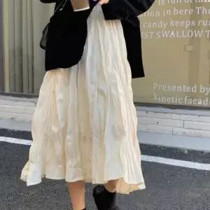 [하프클럽/셀러허브_여성트랜드패션]스커트 실루엣 치마 주름밴딩 테니스