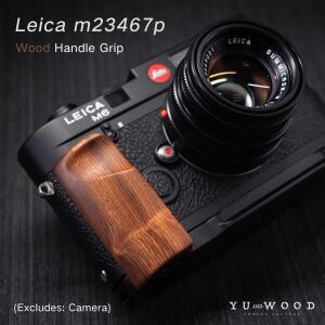 라이카 M1 M2 M3 M4 M4-2 M6 M6TTL M7 MP MA MD 카메라용 우드 L 핸드 그립 홀더 (알카타입 삼각대용 합금