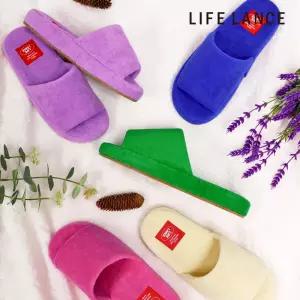 라이프란스 층간소음 테리 폼 슬리퍼 사무실 실내화 푹신한 쿠션