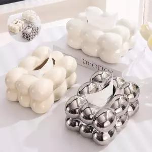 (제스트)각티슈 냅킨 케이스 커버 화장지 화이트 휴지케이스