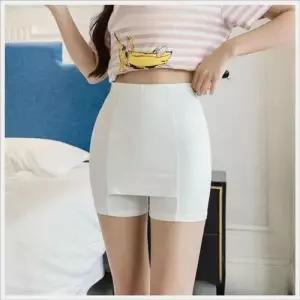 TC2 여성 학생 치마 교복 원피스 Y존 비침방지 속바지 WFJ1NF9