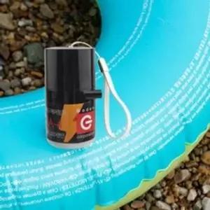 미니 에어펌프 블랙 무선 휴대용 자전거 공기주입기-WFHXWZI