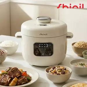 신일 투웨이프레셔 미니 전기 압력 밥솥 소형 5인용 자취 SCJ-H3DLV