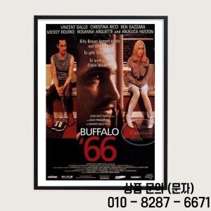 버팔로 66 클래식 영화 인쇄 아트 캔버스 포스터 거실 장식 홈 벽 그림