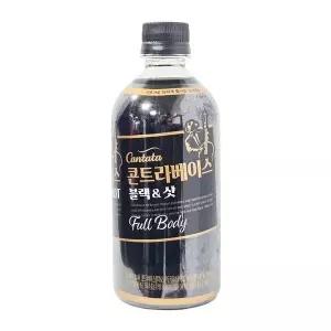 [롯데칠성음료] 롯데칠성 콘트라베이스 블랙앤샷 500ml 12개