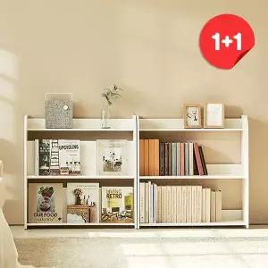 [보리보리/맘스보드]마고라이트 3단 전면책장 (DIY) / 유아책장 수납 인테리어