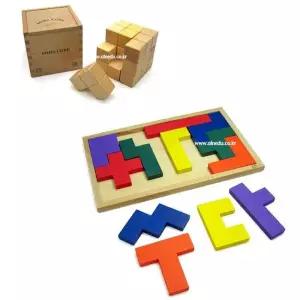 [러닝스텝] 러닝스텝 소마큐브(원목)+펜토미노 (소책자 포함) 학교 유치원