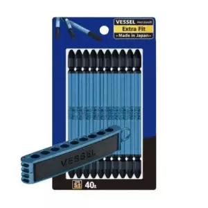 베셀 일제 블랙드라이버비트 (+) 2x110MM (10PCS) WFLS8PG