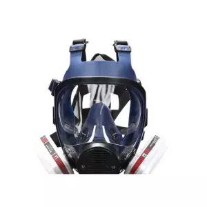 산업용 방진 투명 A8 전면형 특수 하이바 필터 고글 실리콘 마스크+호