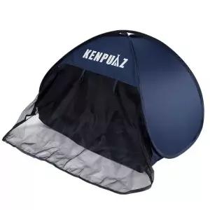 침대 수면텐트 1인용 암막 실내 싱글 접이식 난방 보온 사각형 방풍텐트