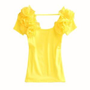 여성 라틴 라인 연습복 댄스바지 민소매 프릴 치마바지 화이트 댄스의상 살사