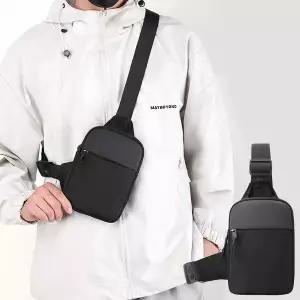 [HS라이프]크로스 메신져백 슬링백 분리 수납 여행 보조가방 세컨백 미니