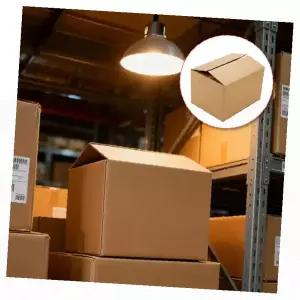 갈색 종이 박스 이삿짐 수납 정리용 대용량 포장 보관 상자 튼튼한 구조