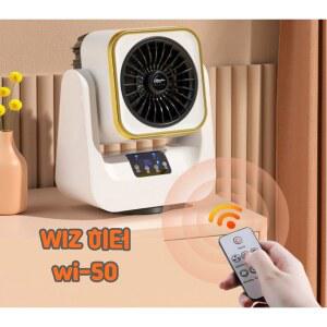 미니온풍기 회전가능 PTC히터 선풍기 겸용 원룸 발밑 탁상용