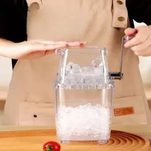 얼음 파쇄기 분쇄기 부수기 스텐 빙수기 눈꽃 수동