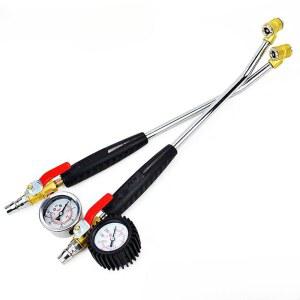 대형차 공기주입기 에어게 바깥 30CM이중용곡관 휴대용 트럭 부품 양단 측정
