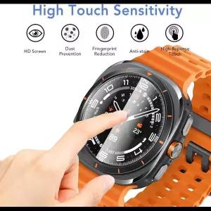 삼성 갤럭시 워치 울트라 47mm 2025 HD 스크래치 방지 강화유리 액정 보호필름 자동 정렬 도구 포함